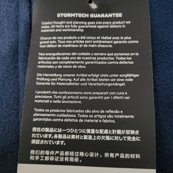 Stormtech Men's Performance Fleece ZipUp Jacket Large - Picture 6 of 10